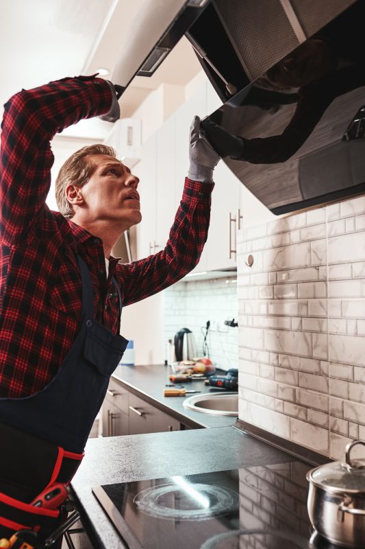 Range Hood Installation detail