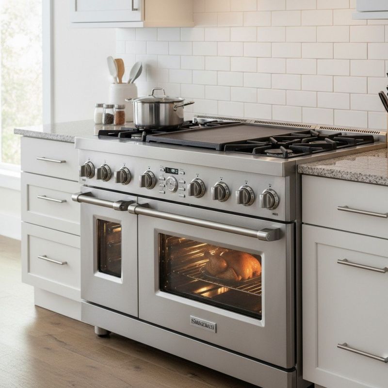Kitchen Stove Installation